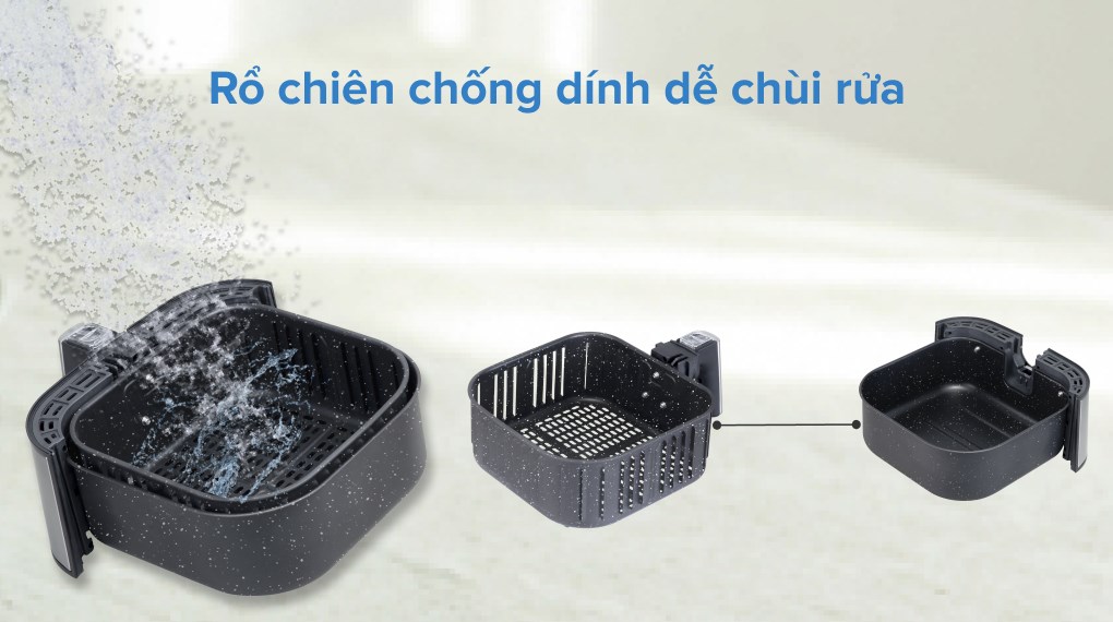 Nồi chiên không dầu BlueStone AFB-5880 5.5 lít